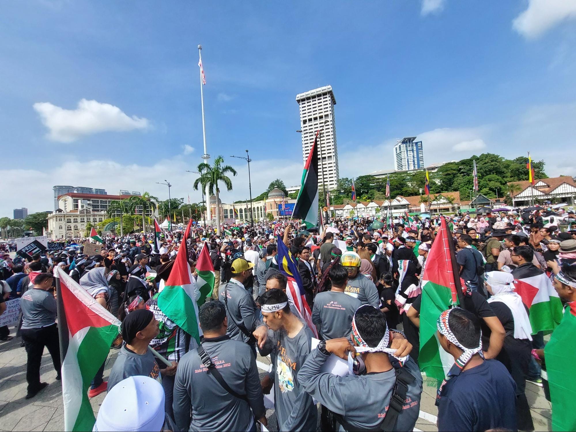 Malaysia Rally for Palestinians